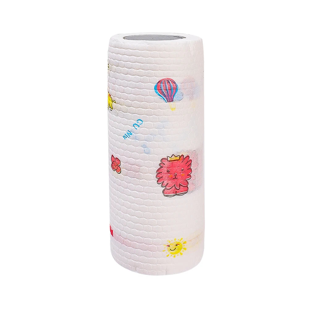 Eco Bamboo Towel Rolls โ Reusable, Absorbent, Zero-Waste Cleaning Rags (50/100 PCS)