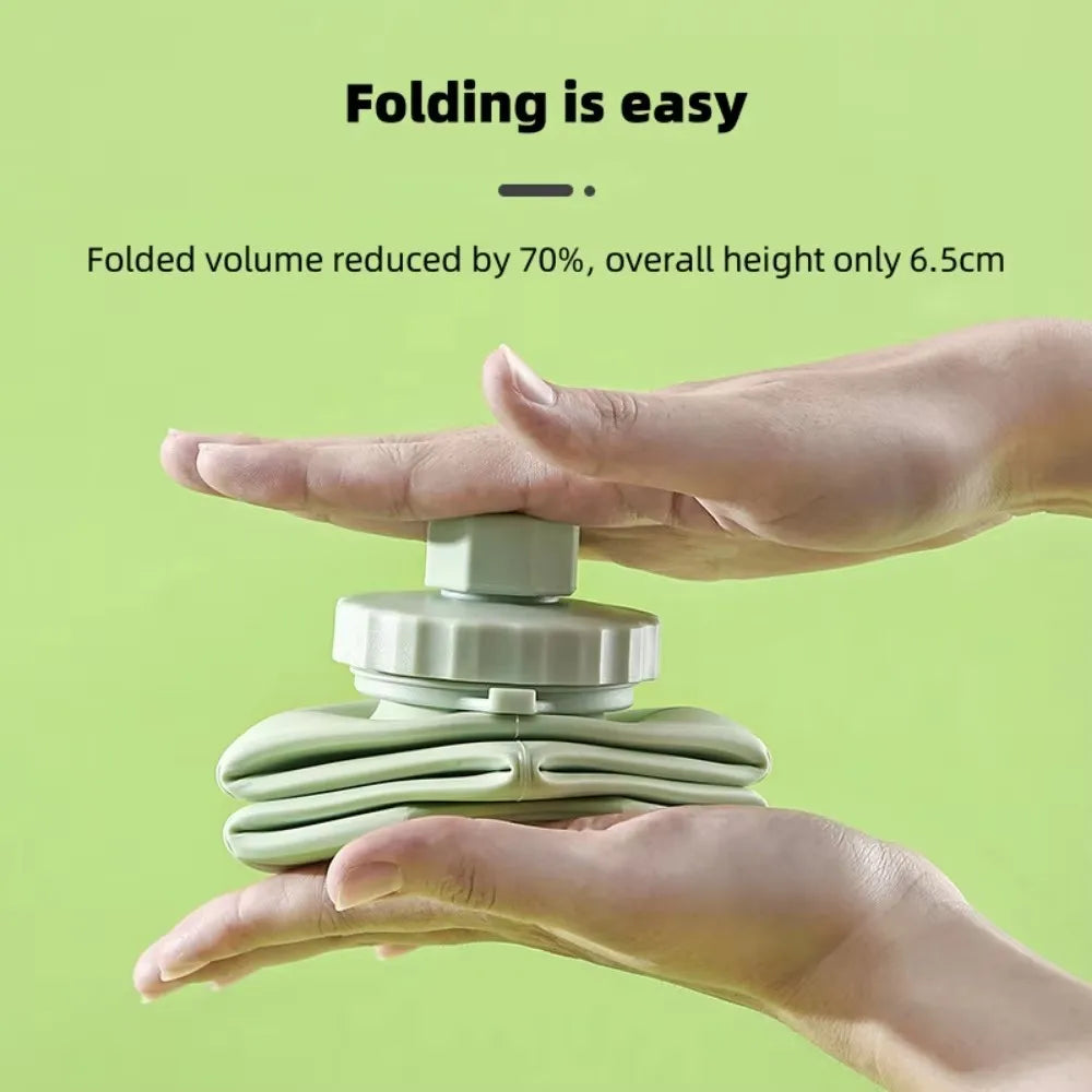 600ml Foldable Silicone Water Bottle β Portable, Reusable & Leakproof for Gym, Travel & Outdoor Use