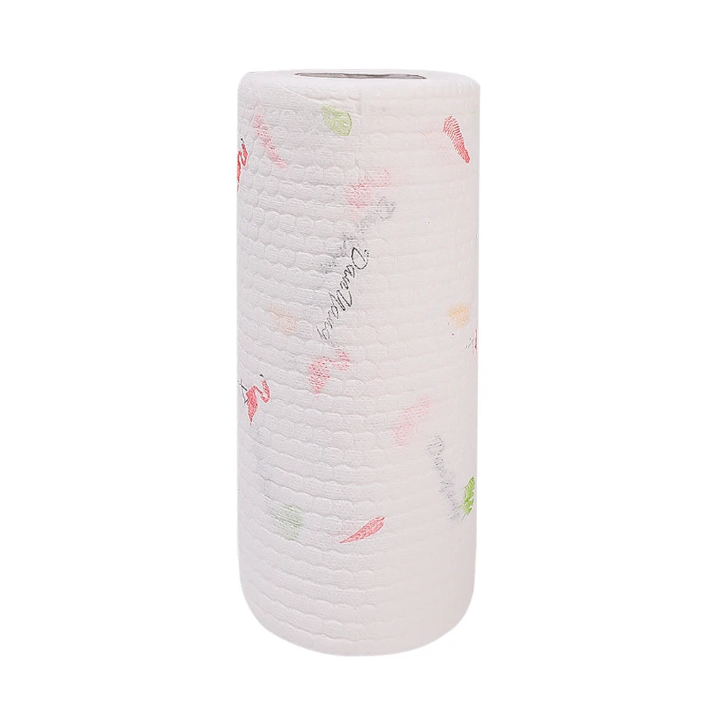 Eco Bamboo Towel Rolls โ Reusable, Absorbent, Zero-Waste Cleaning Rags (50/100 PCS)