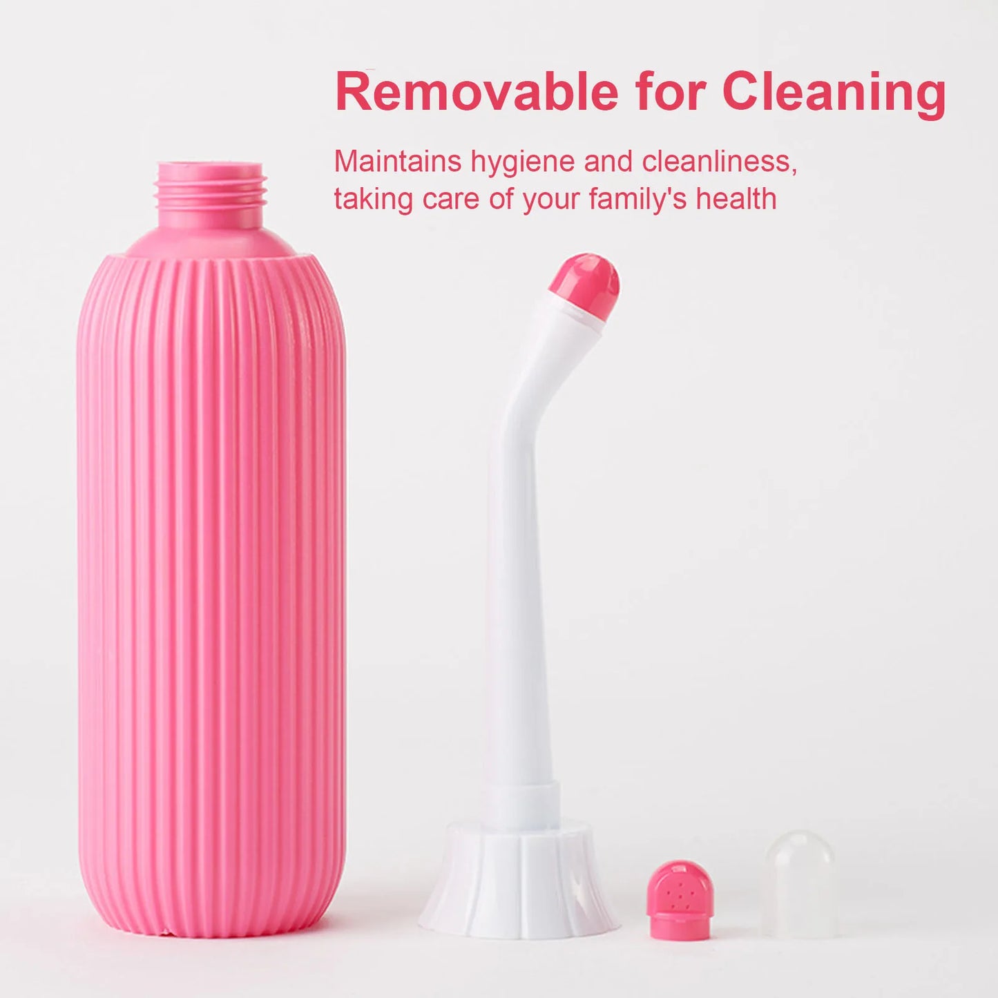 Portable Travel Bidet Spray β 500ml Handheld Water Washer Bottle for Moms, Babies & Personal Hygiene