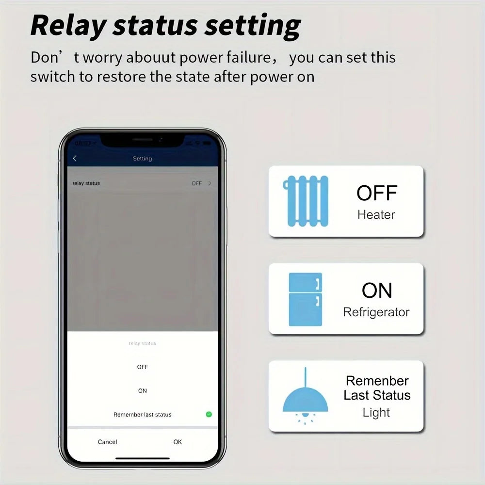  Smart WiFi Plug – Remote Control Socket with Alexa & Google Home Compatibility