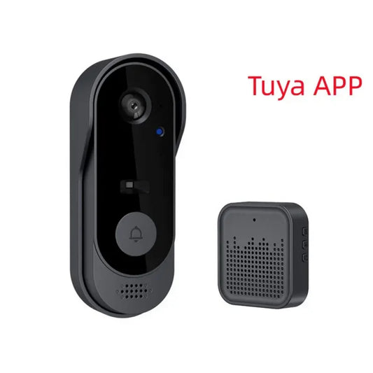 Smart WiFi Video Doorbell – Wireless Outdoor Security Camera with IR Night Vision, 2-Way Audio, App Alerts