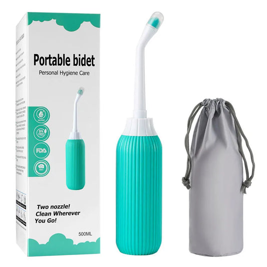 Portable Travel Bidet Spray – 500ml Handheld Water Washer Bottle for Moms, Babies & Personal Hygiene