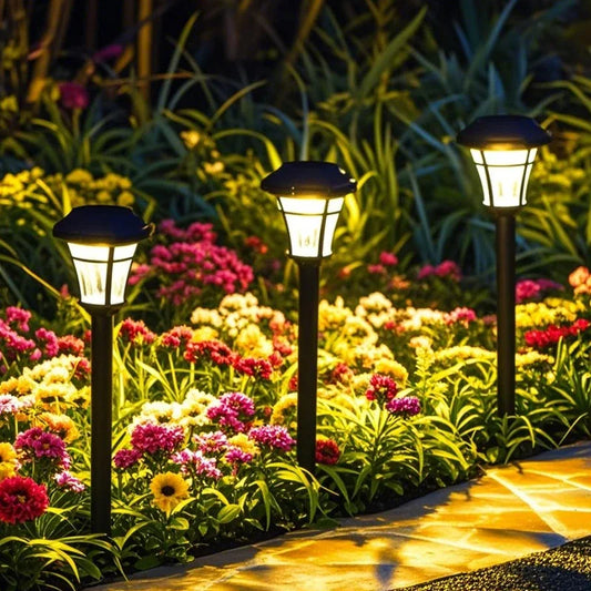 Solar LED Garden Lights – Waterproof Outdoor Pathway Lamps for Yard, Patio & Walkway