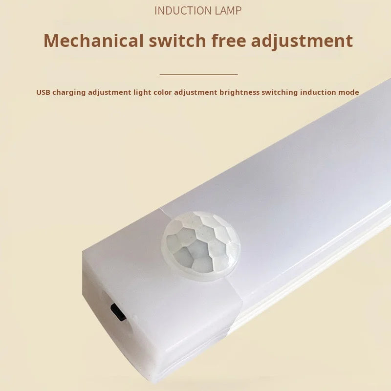 Rechargeable Motion Sensor LED Light – Wireless, Battery-Operated Night Light for Cabinets, Closets & Stairs