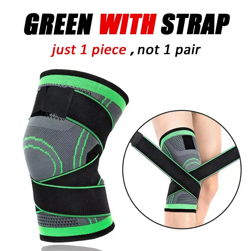 Adjustable Sports Knee Brace – Pain Relief & Joint Support for Running, Sports, and Recovery