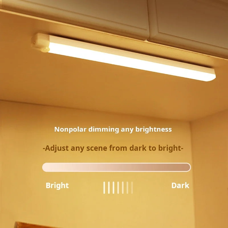 Rechargeable Motion Sensor LED Light – Wireless, Battery-Operated Night Light for Cabinets, Closets & Stairs
