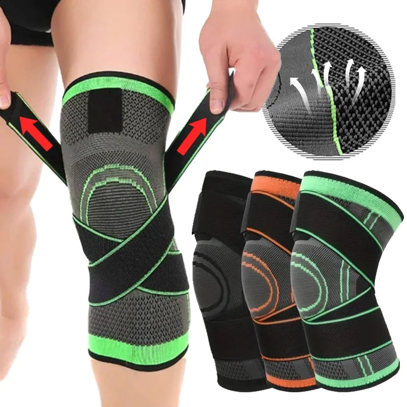 Adjustable Sports Knee Brace – Pain Relief & Joint Support for Running, Sports, and Recovery