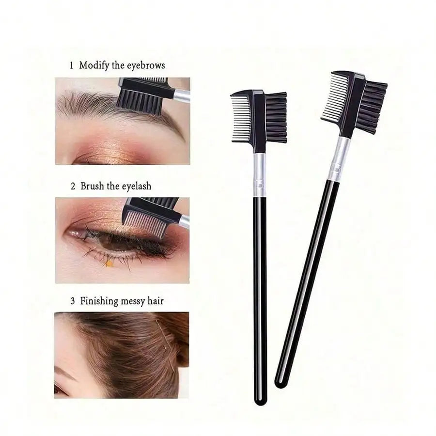 11-in-1 Eyelash Grooming Kit – Curler, Wand, Brushes & Silicone Refill Pads