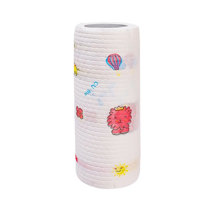 Eco Bamboo Towel Rolls – Reusable, Absorbent, Zero-Waste Cleaning Rags (50/100 PCS)