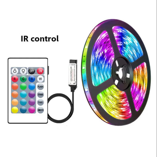 RGB Bluetooth LED Strip Lights – 5050 SMD with APP & Remote Control for TV, Gaming & Room Decor